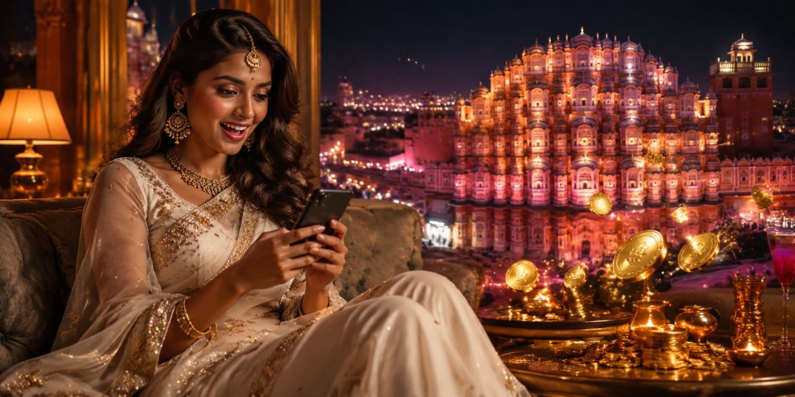 VIP user accessing platform on mobile in Jaipur